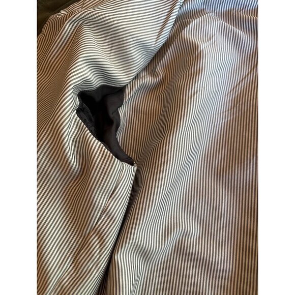 Green JooBox Cotton Jacket With Striped Lining & Snap-Button Details 3XL - Picture 7 of 8